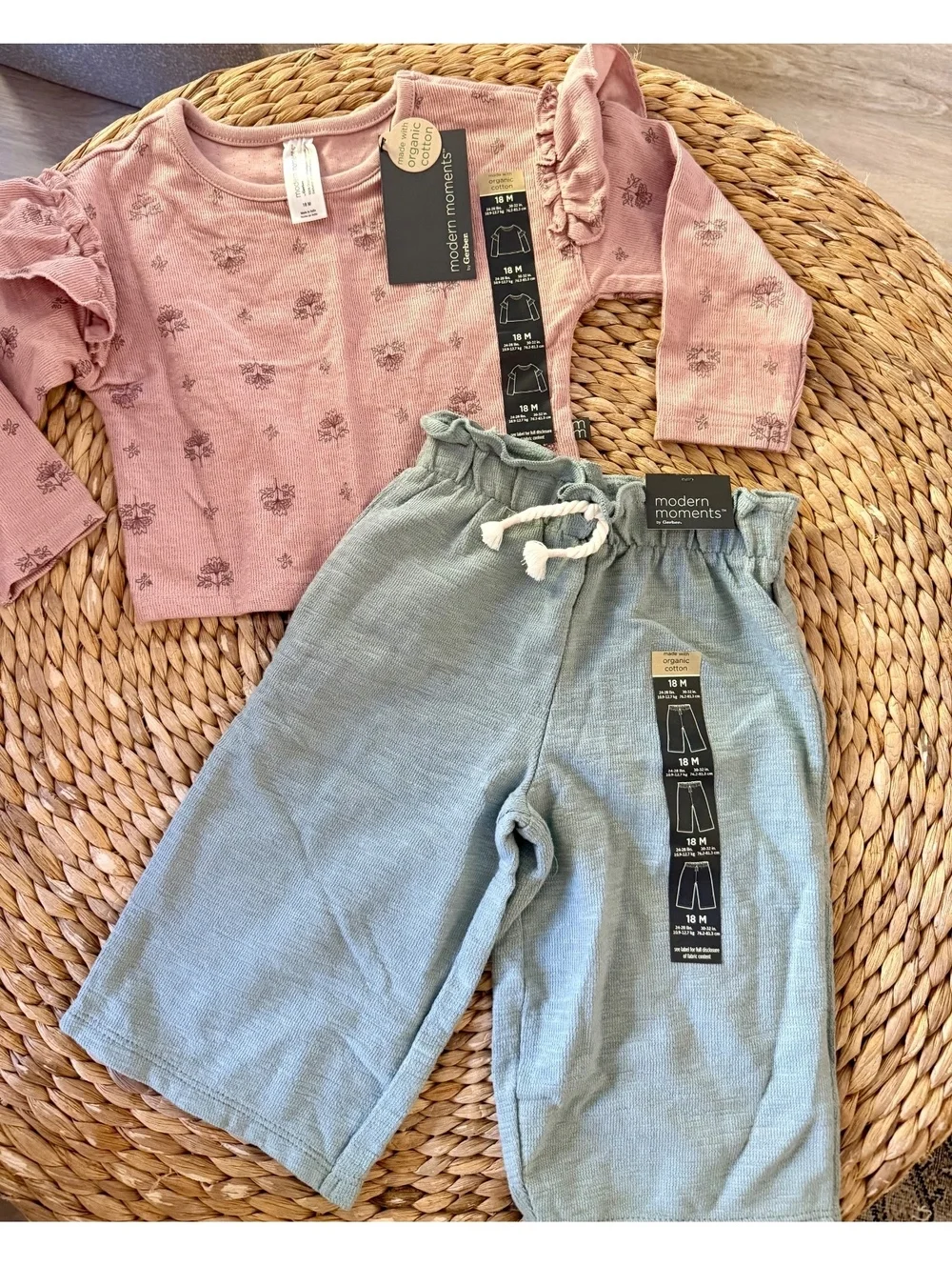 Modern Moments Floral Set Sz 18 Months NWT